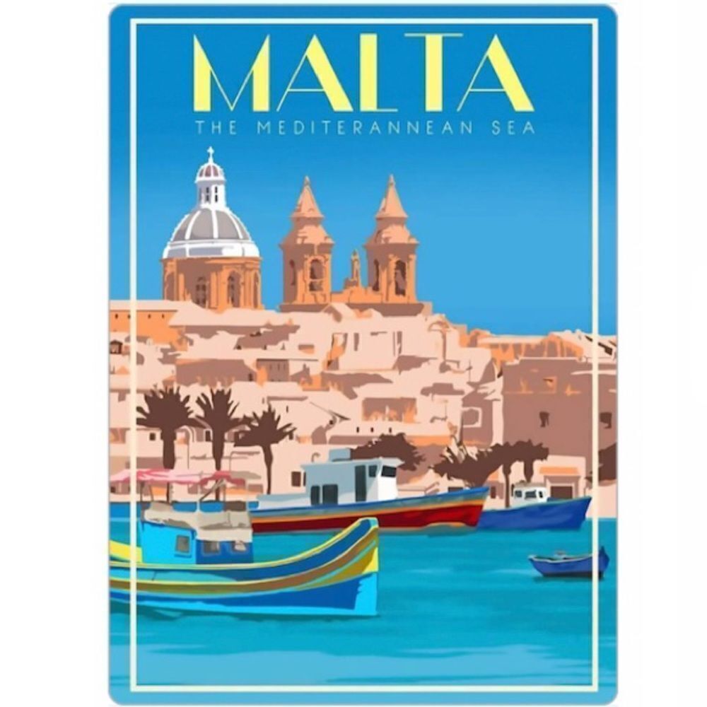 Malta Souvenir Magnet - Picture 2 of 4